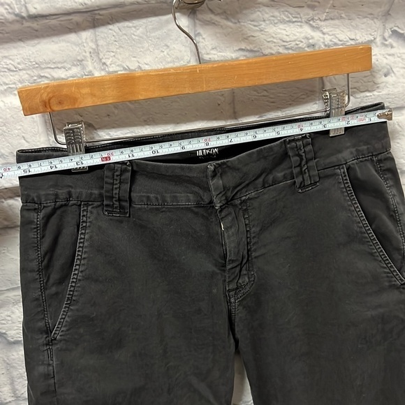 Hudson cropped jeans | washed black | size 26 - Picture 8 of 13